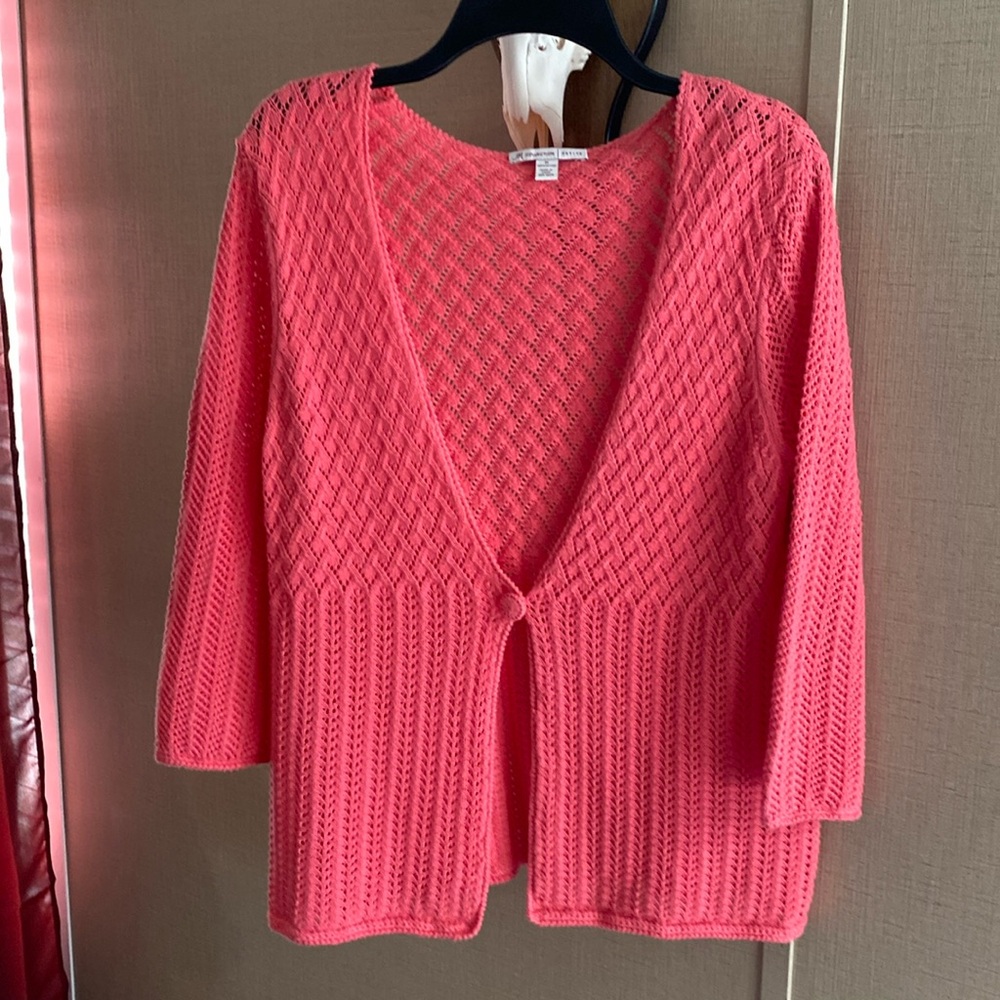 Crocheted sweater